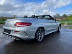 C180 Cabrio - AMG-Line - Automaat, Auto's, Mercedes-Benz, Te koop, Zilver of Grijs, Benzine, C-Klasse