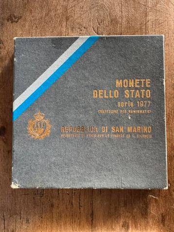 Muntenset republiek San Marino 1977 beschikbaar voor biedingen