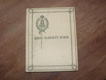 King Albert's book 1914 beschikbaar voor biedingen