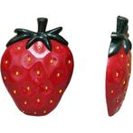 Fraise 100 cm - mur en polyester à motif de fruits, Enlèvement, Neuf