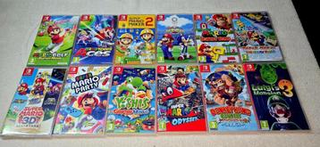 Switch-games en aanpassingen + accessoires en reparatie beschikbaar voor biedingen
