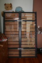 Luxe lattenbodem 140x200cm (2 delen), Ophalen, Tweepersoons, 140 cm, Zo goed als nieuw