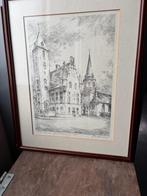 Pentekening prima staat, Antiek en Kunst, Kunst | Tekeningen en Fotografie, Ophalen of Verzenden