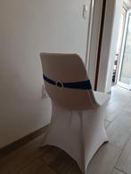 Stoelhoezen, Ophalen, Wit, Zo goed als nieuw, Stof