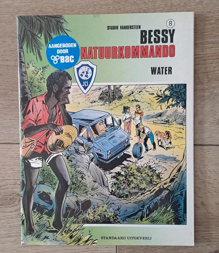 Strip Bessy - Natuurkommando - uitgave BAC, Livres, BD, Utilisé, Une BD, Enlèvement ou Envoi