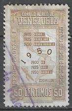 Venezuela 1950 - Yvert 301PA - 8ste Volkstelling (ST), Timbres & Monnaies, Timbres | Amérique, Affranchi, Envoi
