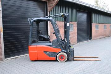 Linde E16 heftruck elektrische triplex sideshift lepelverste beschikbaar voor biedingen