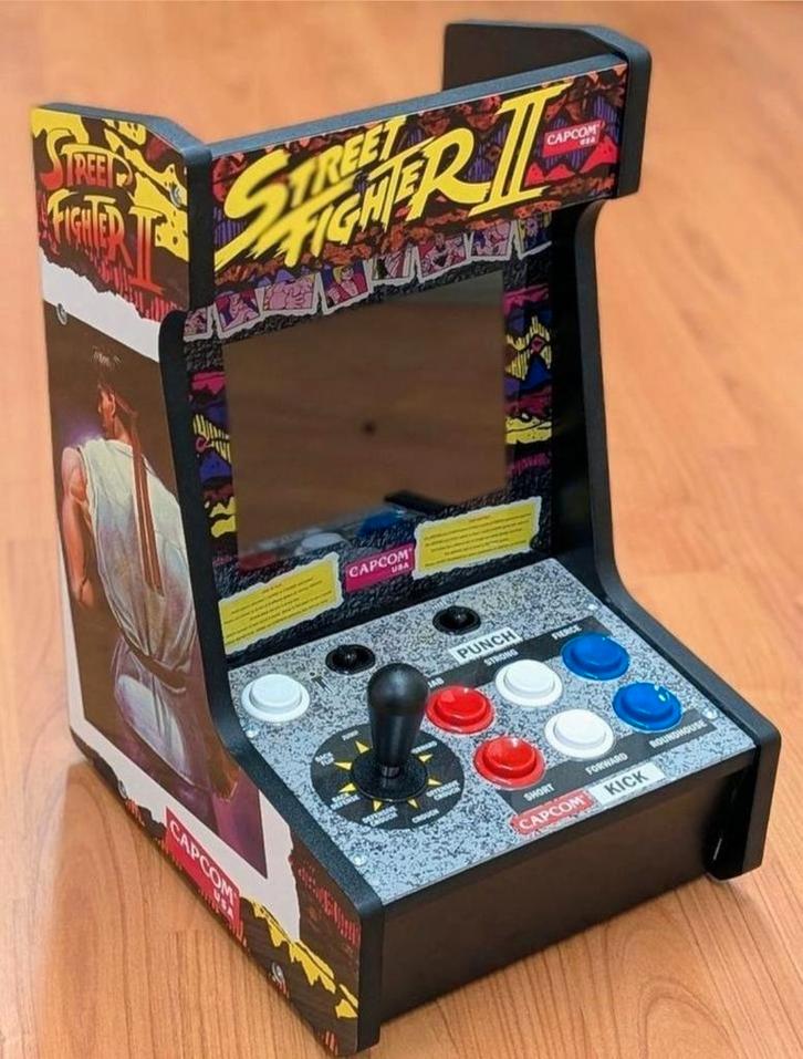 Bartop: Officiële Street Fighter 2 Arcade1Up, Verzamelen, Speelkaarten, Jokers en Kwartetten, Nieuw, Ophalen of Verzenden