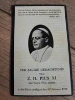Bp Paus Pius XI, 266ste paus, Verzamelen, Ophalen of Verzenden