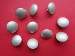 WO 2 Wehrmacht knopen , 19 mm diameter , zilver, Verzamelen, Militaria | Tweede Wereldoorlog, Ophalen of Verzenden, Landmacht