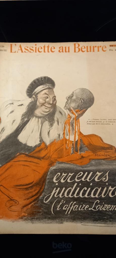 L'assiette au beurre / Illustraties Kees Van Dongen, Antiek en Kunst, Kunst | Schilderijen | Klassiek, Ophalen of Verzenden