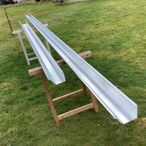 Dakgoot, Doe-het-zelf en Bouw, Buizen en Afvoer, Nieuw, Dakgoot, Zink, 4 tot 6 meter, Ophalen