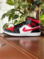 Jordan - Air Jordan 1 Mid - 50,5, Kleding | Heren, Schoenen, Zwart, Nieuw, Ophalen of Verzenden, Sneakers