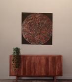 "Makes the world go round". 70/70/4 cm., Antiek en Kunst, Kunst | Schilderijen | Modern, Ophalen