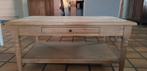 Salontafel landelijke stijl, 50 tot 100 cm, Eikenhout, Minder dan 50 cm, Rechthoekig