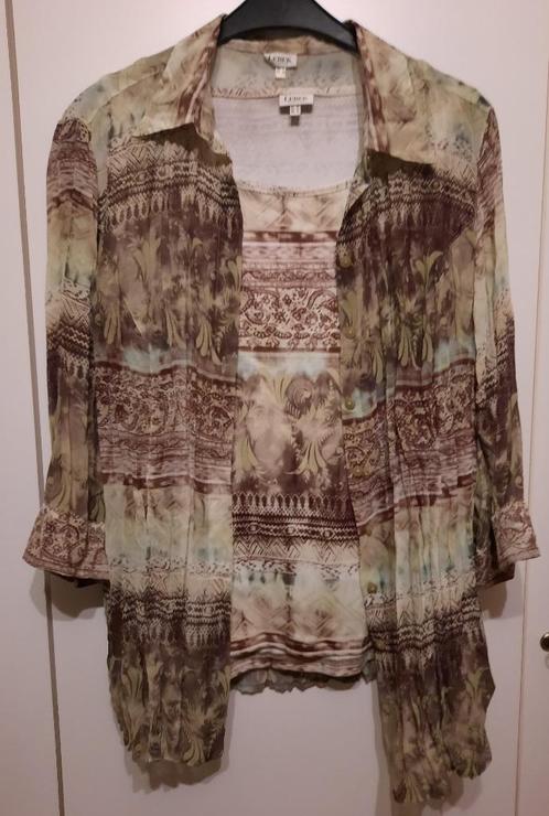 Feestelijk ensemble, 2-delig, maat 46, merk Barbara Lebek., Kleding | Dames, Gelegenheidskleding, Nieuw, Maat 46/48 (XL) of groter