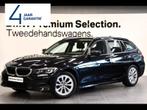 BMW Serie 3 318 NAVIGATIE, AUTOMAAT, DAB, PDC,, Auto's, BMW, Automaat, 1998 cc, Emergency brake assist, Zwart