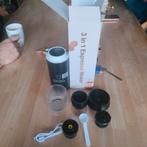 Oplaadbare 3 in 1 expresso maker voor onderweg, Elektronische apparatuur, Ophalen of Verzenden, Zo goed als nieuw, Gemalen koffie