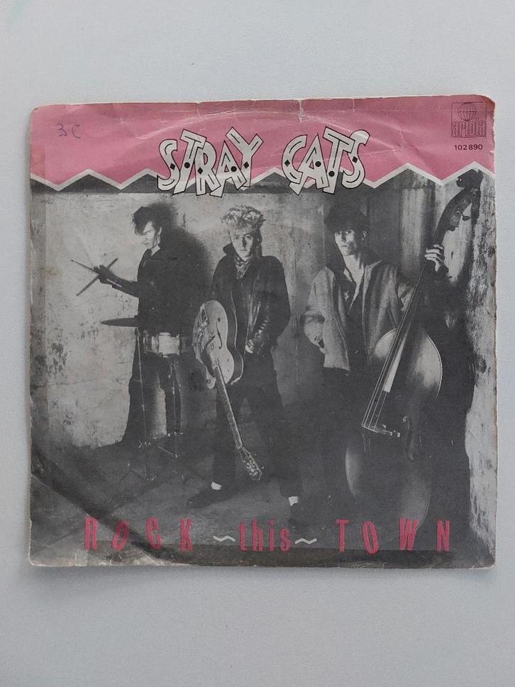 Stray Cats - Rock This Town (1981), CD & DVD, Vinyles Singles, Rock et Metal, Enlèvement ou Envoi