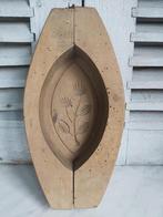 Decoratieve oude houten botervorm bloemmotief, Antiek en Kunst, Ophalen of Verzenden