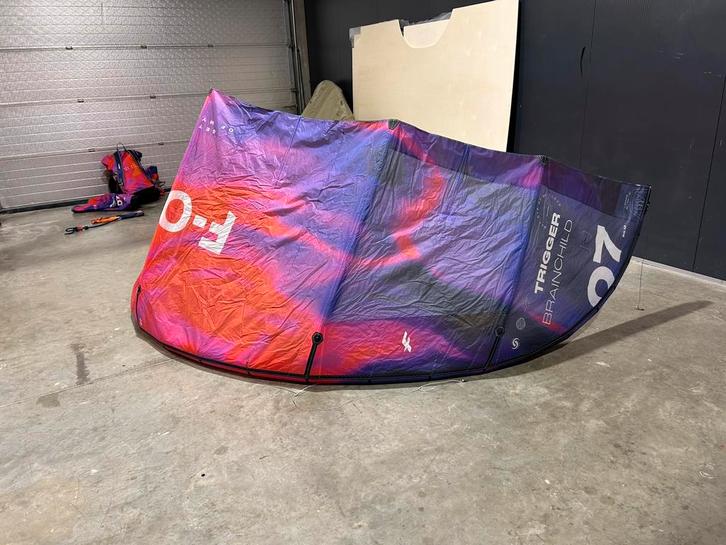Fone Trigger Brainchild 7-8-10m 2025, Watersport en Boten, Kitesurfen, Zo goed als nieuw, Ophalen of Verzenden