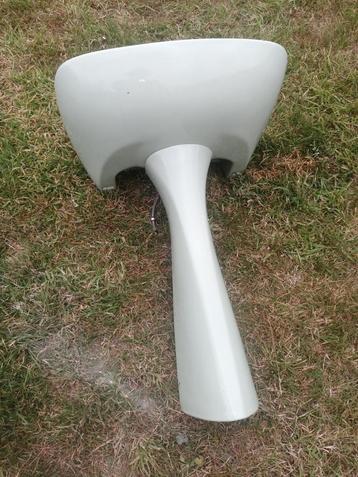 Spoelbak met onderstel - lichtgroen email  beschikbaar voor biedingen