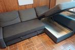 Hoekbank met slaapfuntie €165 Gratis Levering, Huis en Inrichting, Zetels | Zetels, Ophalen of Verzenden, Gebruikt, Vierpersoons of meer