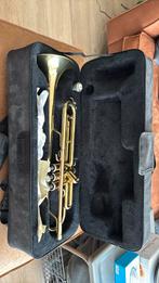 Stagg Trompet WS-TR215 met koffer en demper, Muziek en Instrumenten, Ophalen, Zo goed als nieuw, Trompet in si bemol, Met koffer