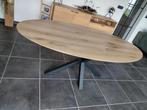 Massief eiken ovaal tafel, Huis en Inrichting, Tafels | Eettafels, Ophalen, Nieuw, Ovaal