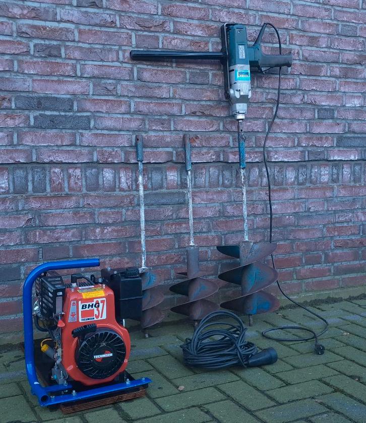Boorset voor Plantgaten, Doe-het-zelf en Bouw, Gereedschap | Handgereedschap, Gebruikt, Ophalen