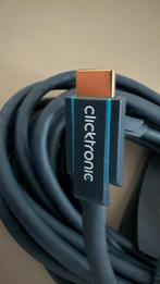 Clicktronic HDMI kabel 10 m, Ophalen of Verzenden, Zo goed als nieuw, 10 meter of meer, HDMI-kabel