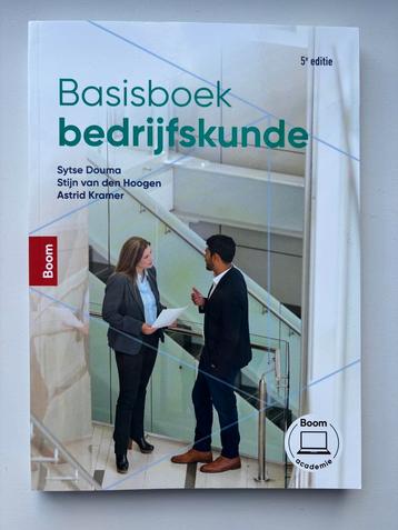 Sytse Douma - Basisboek bedrijfskunde - ONGEBRUIKTE LICENTIE beschikbaar voor biedingen