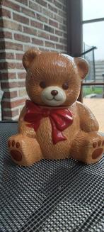 Keramische beer, spaarpot of schuilplaats met scheidbare kop, Ophalen of Verzenden, Nieuw, Beeldje