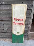 Reclamepaneel Vieux Temps, Ophalen, Gebruikt, Reclamebord