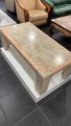 Salon tafel natuursteen/messing, 50 tot 100 cm, Minder dan 50 cm, Overige materialen, 100 tot 150 cm