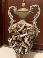 Capodimonte grote siervaas, Antiek en Kunst, Antiek | Porselein, Ophalen