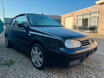 Vw golf cabrio 1.8i 2001 180000km airco! AUTOMAAT! beschikbaar voor biedingen
