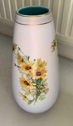 vintage GOUDA HOLLAND vaas - Flora Plateel Daisy, Antiek en Kunst, Ophalen of Verzenden
