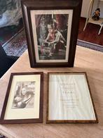 Drie nog nieuwe  houten kwaliteitsvolle kaders, Ophalen of Verzenden, Hout