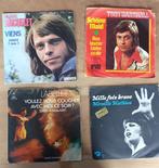 Set van 4 stuks vinyl 45 rpm, Gebruikt, Single, Ophalen of Verzenden, Overige genres