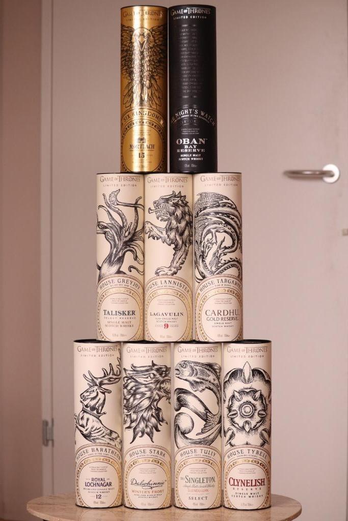 Game of Thrones Whiskey Limited Edition, Verzamelen, Wijnen, Nieuw, Overige typen, Overige gebieden, Ophalen