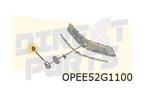 Opel Astra L (1/22-) (O5) embleem logo "Opel" voorzijde Orig, Auto-onderdelen, Carrosserie, Opel, Nieuw, Verzenden