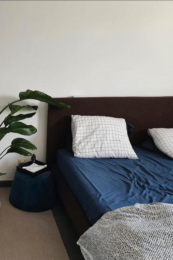 2 persoons Boxspring Recor Bedding met matras 160cm beschikbaar voor biedingen