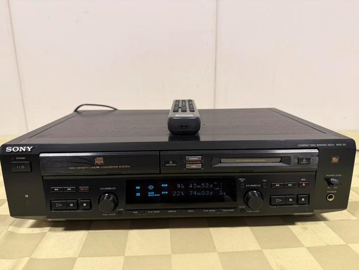 Sony MXD-D3 CD/MD Combo, Audio, Tv en Foto, Walkmans, Discmans en Minidiscspelers, Minidisc-recorder, Ophalen of Verzenden