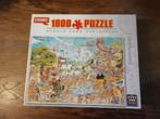 Puzzel King 1000 stukjes Swimmingpool, Ophalen of Verzenden, 500 t/m 1500 stukjes, Gebruikt, Legpuzzel