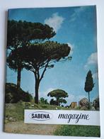 Sabena magazine 1959 Italie, Collections, Souvenirs Sabena, Comme neuf, Envoi