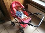 kinder poppenwagen, Kinderen en Baby's, Speelgoed | Poppen, Ophalen, Zo goed als nieuw, Babypop