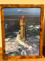 Frame van de vuurtoren van de zee 34 x 44 cm, Huis en Inrichting, Woonaccessoires | Lijsten, Ophalen of Verzenden