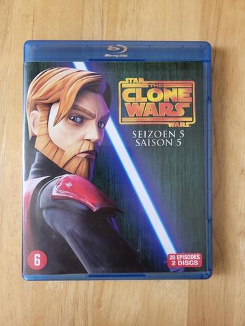 Coffret Blu-Ray Star Wars The Clone Wars saison 5 beschikbaar voor biedingen