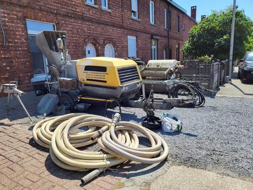 2x TURBOSOL CHAPEPOMP & LANCY PH9R isolasie & betonmachine p, Doe-het-zelf en Bouw, Gereedschap | Overige machines, Zo goed als nieuw